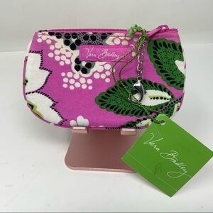 Vera Bradley Clip Zip ID Wallet. In Pricilla Pink. (NWT).